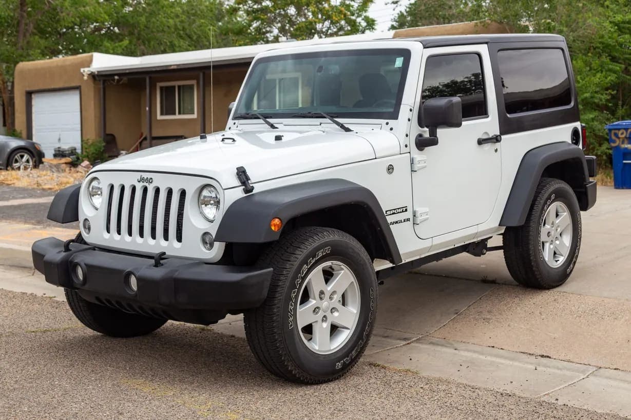 2017 Jeep Wrangler Sport, view