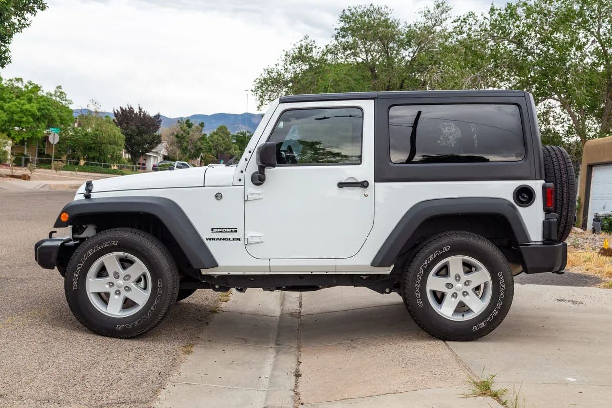 2017 Jeep Wrangler Sport, view