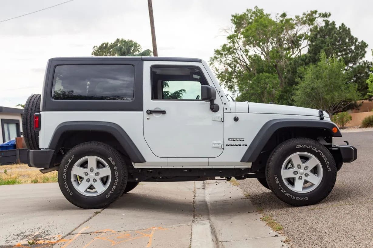 2017 Jeep Wrangler Sport, view